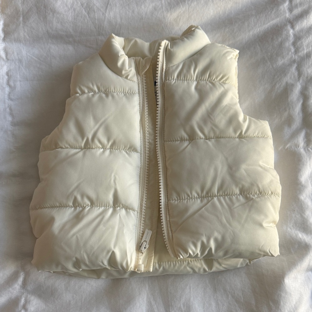 Old Navy Soft Cream Baby Vest